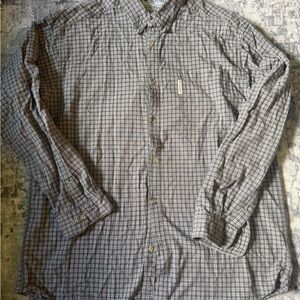 Men's Columbia Flannel Button Down 100% Cotton